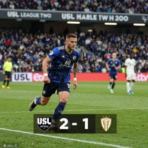 Academica thắng SF Glens 2-1 tại USL League Two
